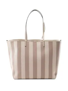 Fendi Pre-Owned: Бежевая сумка-шоппер 