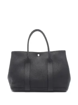 Hermès Pre-Owned: Чёрная сумка-шоппер 