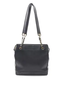 CHANEL Pre-Owned: Чёрная сумка 