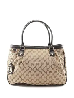 Gucci Pre-Owned: Бежевая сумка 