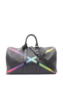 Louis Vuitton Pre-Owned: Чёрная сумка-шоппер 