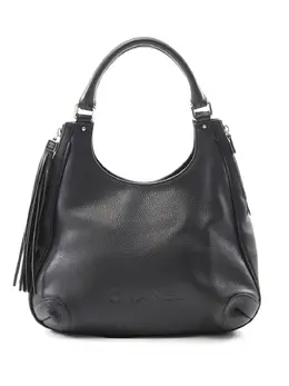 CHANEL Pre-Owned: Чёрная сумка 