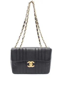 CHANEL Pre-Owned: Чёрная сумка 