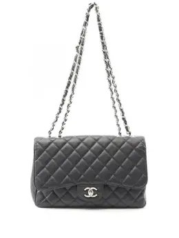 CHANEL Pre-Owned: Чёрная сумка 
