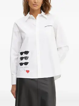Karl Lagerfeld: Белая рубашка 