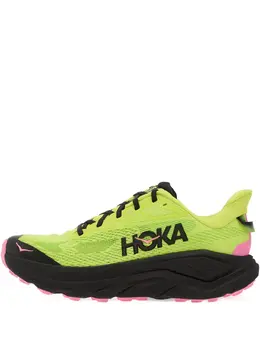 HOKA: Зелёные кроссовки 