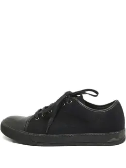 Lanvin Pre-Owned: Чёрные кроссовки 