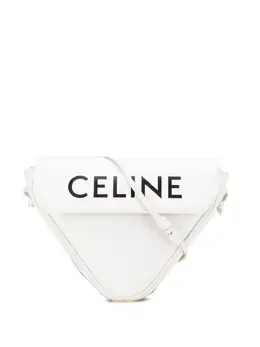 Celine Pre-Owned: Белая сумка через плечо 