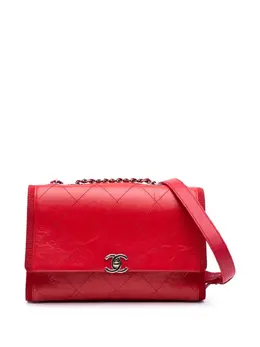 CHANEL Pre-Owned: Красная сумка через плечо 