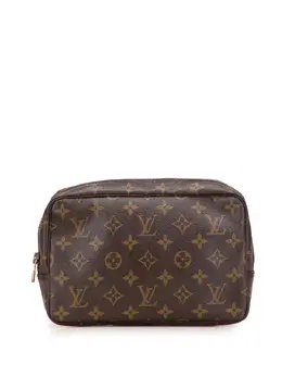 Louis Vuitton Pre-Owned: Коричневый клатч 