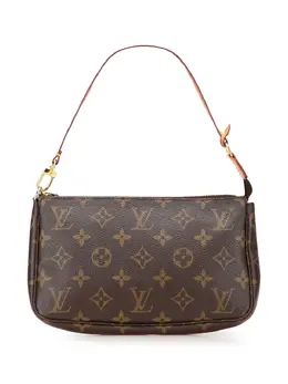 Louis Vuitton Pre-Owned: Коричневая сумка 