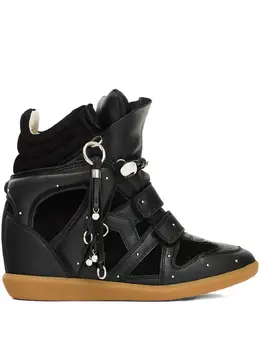 ISABEL MARANT: Чёрные кроссовки 