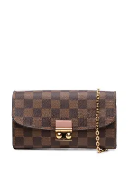 Louis Vuitton Pre-Owned: Коричневый кошелёк 