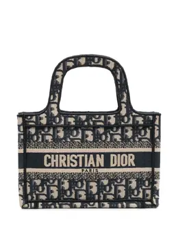 Christian Dior Pre-Owned: Голубая сумка-шоппер 