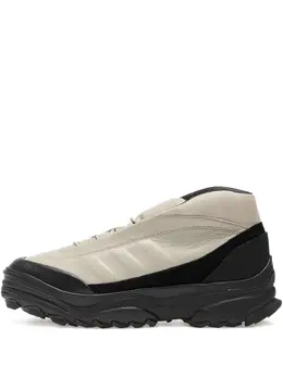 Y-3: Бежевые кроссовки 
