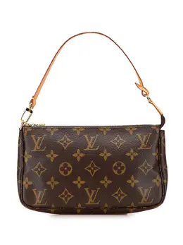 Louis Vuitton Pre-Owned: Коричневая сумка 