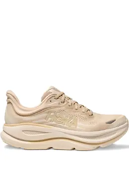 HOKA: Бежевые кроссовки 