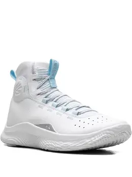Under Armour: Белые кроссовки  Curry 4