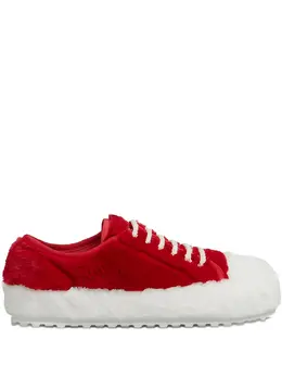 Marni: Красные кроссовки 