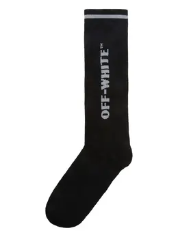 Off-White: Чёрные носки 