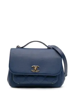 CHANEL Pre-Owned: Голубая сумка 
