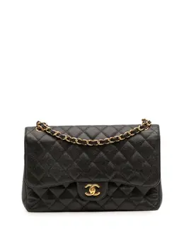 CHANEL Pre-Owned: Чёрная сумка 