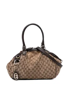 Gucci Pre-Owned: Коричневая сумка 