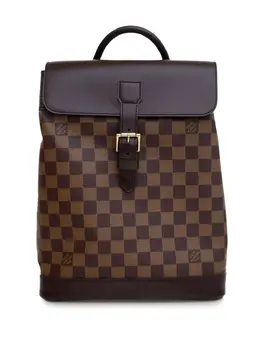 Louis Vuitton Pre-Owned: Коричневый рюкзак 