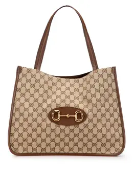 Gucci Pre-Owned: Коричневая сумка-шоппер 