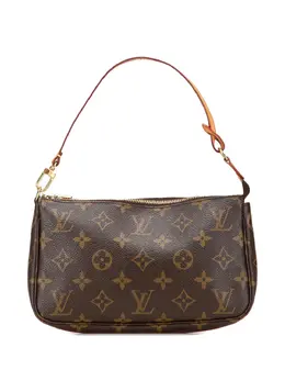 Louis Vuitton Pre-Owned: Коричневая сумка 