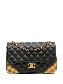 CHANEL Pre-Owned: Чёрная сумка 