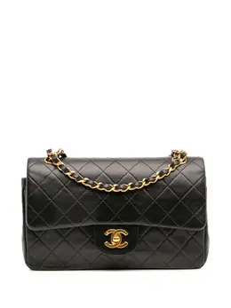 CHANEL Pre-Owned: Чёрная сумка 