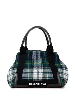 Balenciaga Pre-Owned: Синяя сумка-шоппер 
