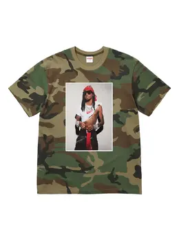 Supreme: Зелёная футболка 