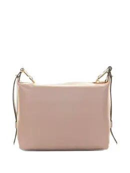 Furla: Бежевая сумка 