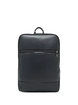 Armani Exchange: Чёрный рюкзак 