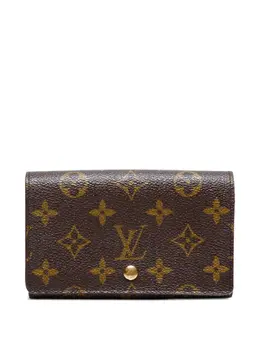 Louis Vuitton Pre-Owned: Коричневый кошелёк 