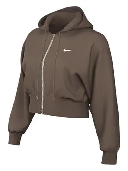 Nike: Коричневая куртка 
