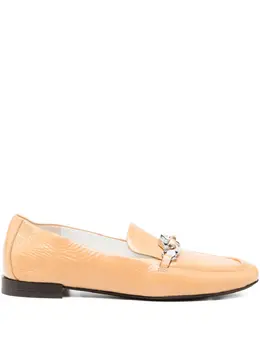 Tory Burch: Бежевые лоферы  Jessa