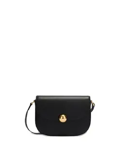Furla: Чёрная сумка 