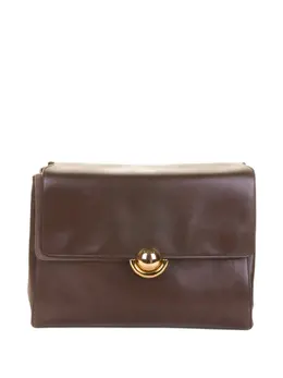 Furla: Коричневый клатч 