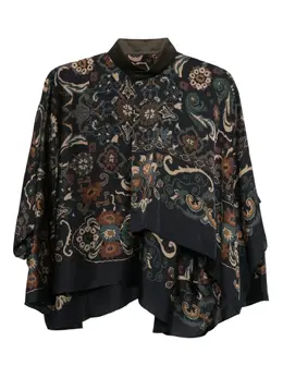 sacai: Блуза с принтом 