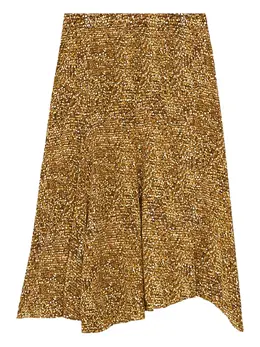 ISABEL MARANT: Юбка с блёстками 