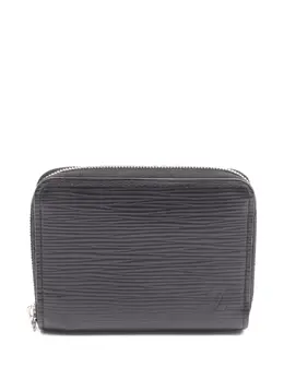 Louis Vuitton Pre-Owned: Чёрный кошелёк 