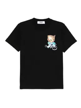 MSGM: Чёрная футболка 