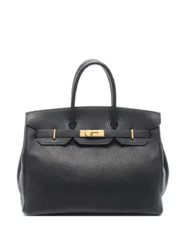 Hermès Pre-Owned: Чёрная сумка 