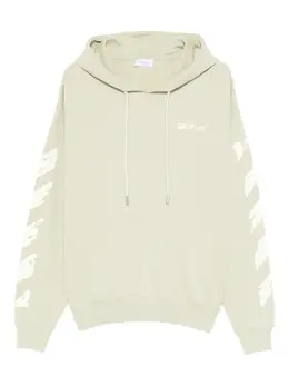Off-White: Светлая толстовка  Splatter