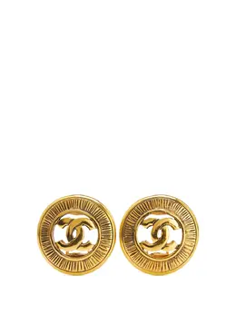 CHANEL Pre-Owned: Серьги 
