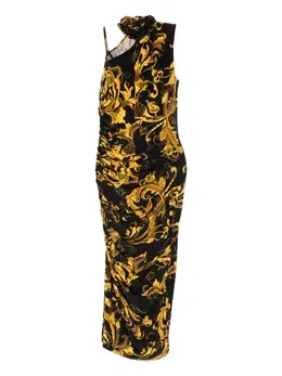 Versace Jeans Couture: Платье с принтом 