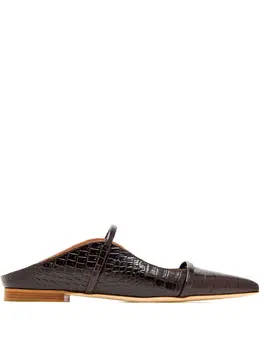 Malone Souliers: Тёмные сабо 